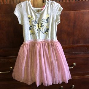 YOUNG DIMENSIONS, size 4-5 butterfly tutu dress